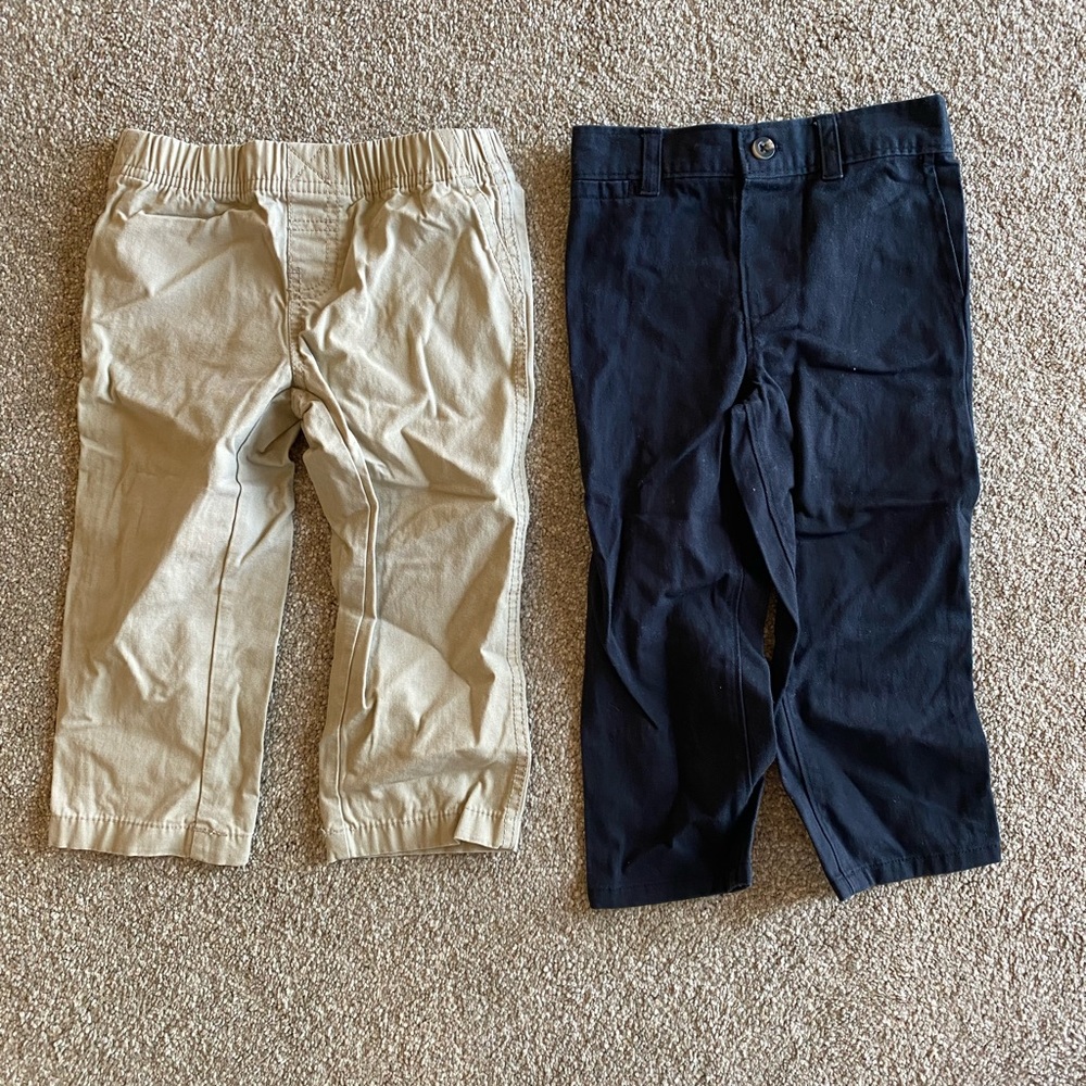 24 mos pants (x2)